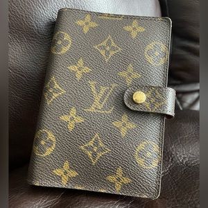 Louis Vuitton monogram agenda